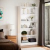 Hommoo Wood Bookcase, 72" Tall Bookshelf with 6-Tier Open Storage Shelves - 3 of 4