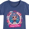 Girls' - LOL Surprise! - Royal Rebel Fitted Short Sleeve Graphic T-Shirt - 2 of 4