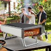 12" Gas Pizza Oven Outdoor Portable - Propane Powered BBQ Grill with Accessories Kit for Backyard, Camping & Patio Use - 2 of 4