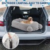 Human Dog Bed, Large Dog Bed with Blanket, Storage Pockets, Portable Handle, Removable Cover - 2 of 4