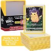 Monster Top Loaders for Trading Cards - 25, 3x4" Clear Hard Plastic Protector w Yellow Border- Compatible w Yugioh, Sports & More - 4 of 4