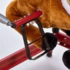 Mshliw Interactive Plush Spring Rocking Horse for Kids 3+, Ride-On Horse with Sounds, Soft Saddle, Stable Frame for Boys and Girls, Halloween gift - 4 of 4