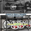 5-Tier Metal Wire Storage Rack, Heavy Duty 1325 lbs Capacity, Adjustable Industrial Shelving for Kitchen & Garage - 4 of 4