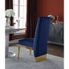 Meridian Furniture,Porsha Velvet Dining Chair, Set of 2 - 2 of 4