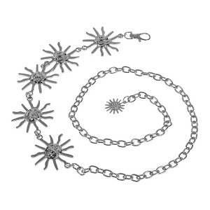 Unique Bargains Sun Pendant Adjustable Waist Belt 1 Pc - 1 of 4