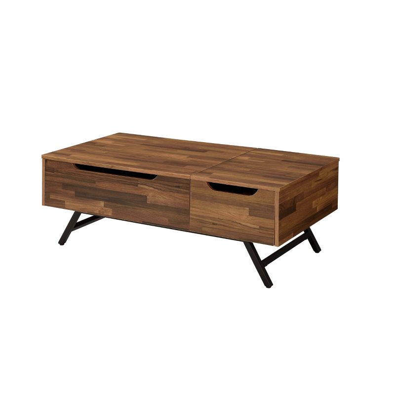 Throm Coffee Table with Lift Top Walnut - Acme Furniture, 1 of 7