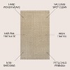 Estera Hand Woven Boucle Chunky Jute Indoor Area Rug - JONATHAN Y - image 4 of 4