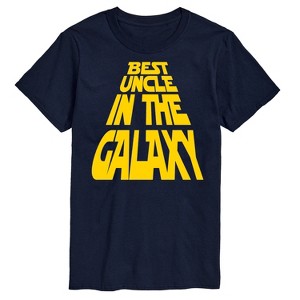 Men's - Instant Message - Best Uncle in the Galaxy Short Sleeve Graphic T-Shirt - 1 of 4