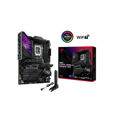 Asus ROG Strix Z890-E GAMING WIFI Gaming Desktop Motherboard - Intel Z890 Chipset (rogstrixz890-egamingwifi)