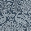 Laura Ashley Peacock Damask Dusky Seaspray Wallpaper - 4 of 4