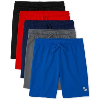 The Children's Place Boys Quick Dry Jogger Shorts - Moisture Wicking 2-Pack