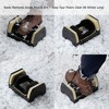 Gardenised Shoe Cleaner & Boot Scraper, Portable or Floor-Mounted Scrubbing Brush for Indoor/Outdoor Use, Removes Mud, Snow & Sand - 4 of 4