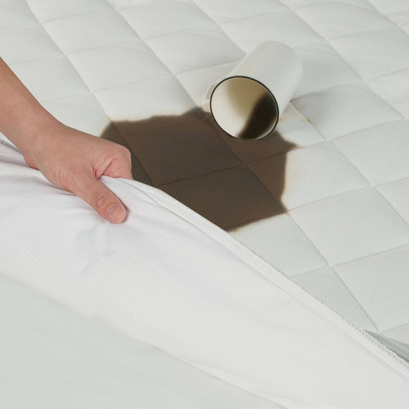 Circular Flow Fitted Mattress Pad - All In One, 5 of 13