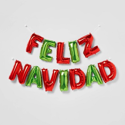 Feliz Navidad Balloon Banner - Wondershop™