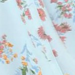 light blue-floral