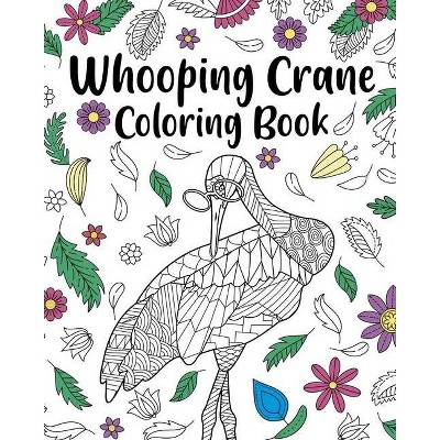 Whooping Crane Coloring Book - by  Paperland (Paperback)