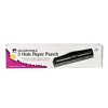 2pk Adjustable 3-Hole Paper Punch Black - Charles Leonard: Metal Hole Puncher for Binder, Non-Powered Desk Tool, 2.9 lbs - 3 of 3