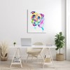 Stupell Industries Pit Bull Casual Watercolor Style Canvas Wall Art - 2 of 4