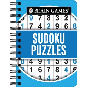 Brain Games - To Go - Sudoku Puzzles (Blue) - by  Publications International Ltd & Brain Games (Spiral Bound) - 1 of 1