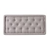 Grungis Rectangular Ottoman Bench with Storage,Entryway Benches for Foot of Bed with Solid Wood Legs,Tufted Ottoman for Living Room,Bedroom - 4 of 4