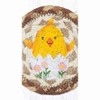 Earth Rugs Easter Chick Printed Coaster 5"x5" – Spring Holiday Drink Mat - 3 of 3