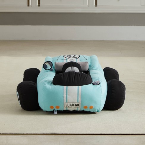 Mini Driver Racecar Plush Kids' Chair - Wonder & Wise : Target
