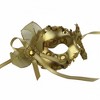 Unique Design I.E. Inc. Gold Angelina Mask Costume Accessory - 2 of 4