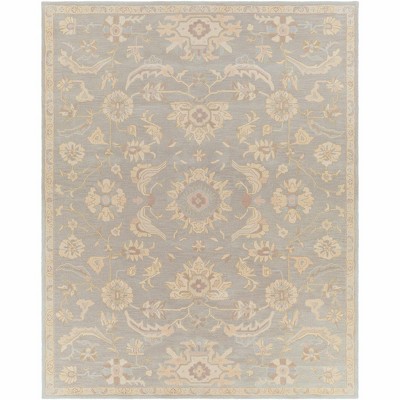 Hauteloom Copen Beige Floral Wool Rug