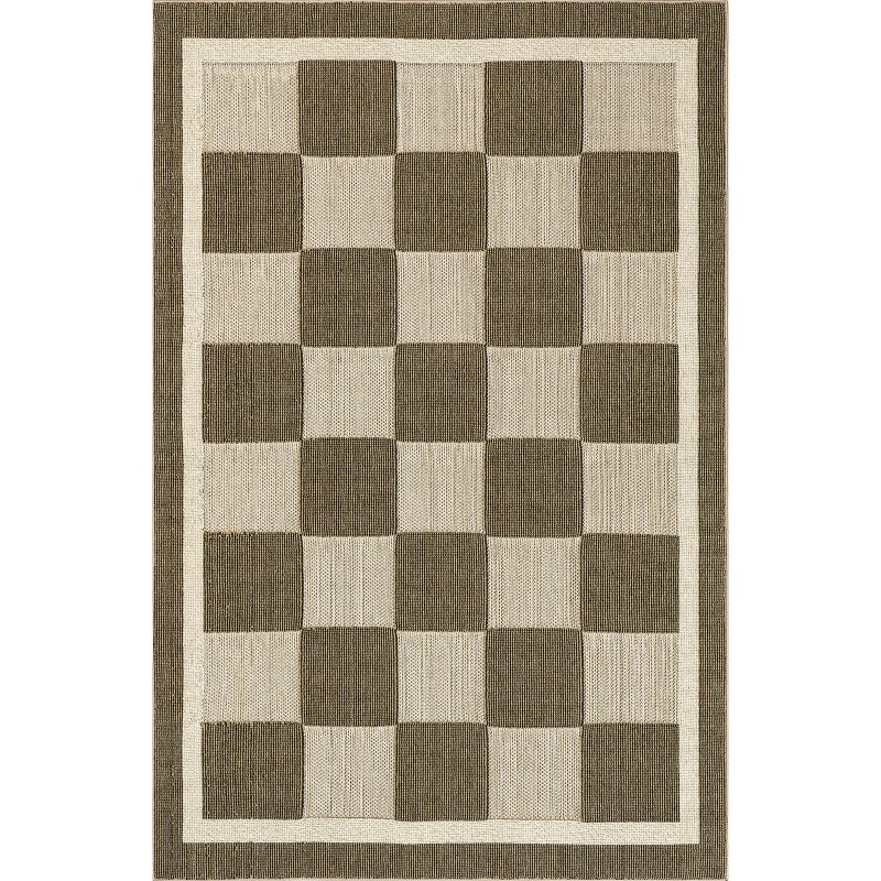 nuLOOM Lavonia Checkered Indoor/Outdoor Area Rug, 1 of 10