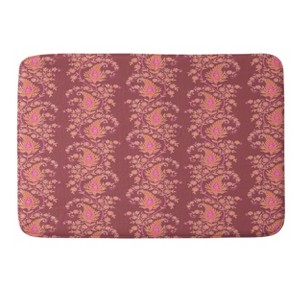 Deny Designs Schatzi Brown Innessa Paisley Berry Memory Foam Bath Mat - 1 of 4