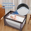 MYKKO Waterproof Pack and Play Mattress Pad , 38"x26" Universal Tri-Fold Foam Crib Mattress | Fits Graco, Baby Trend, Guava Family | Portable - 2 of 4