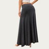 Anna-Kaci Women’s Soft Stretch Maxi Skirt with Foldover Waistband and Flowing Relaxed Silhouette Designed - 3 of 4