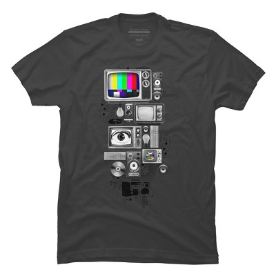 Men's Design By Humans Technicolor By DBHOriginals T-Shirt