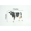 Holstein Dairy Cow, Hand Painted, Museum Quality, Hard Rubber, Realistic Animal, Model, Toy, Kids, Educational, Gift, 5 Inches.  CH1034 BB220 - 2 of 4