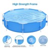 Above Ground Pool Set, Round or Rectangular Frame Swimming Pool, Outdoor Backyard Family Pool, Corrosion & Puncture Resistant, Includes Filter & Pump - 4 of 4