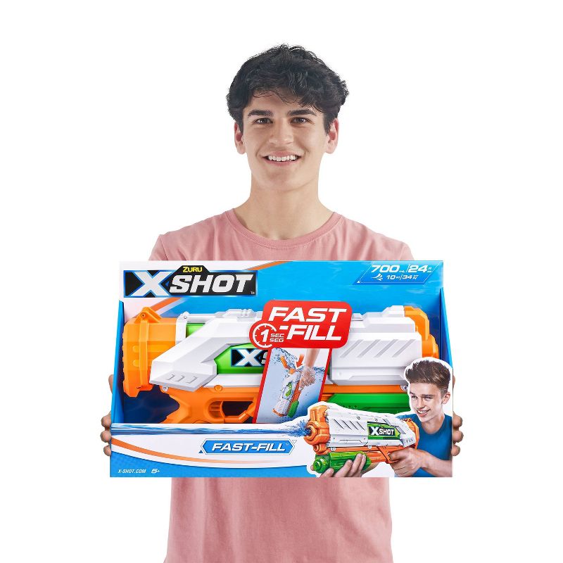 X-Shot Water Fast-Fill Water Blaster Toy by ZURU, 3 of 8