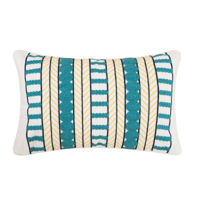 carol & frank 14" x 22" Marti Lagoon Pillow