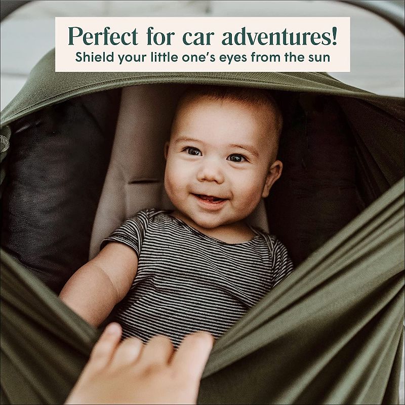 Simka Rose 6-in-1 Nursing Cover & Baby Car Seat Cover, 2 of 6