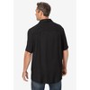 KingSize Men's Big & Tall Colorblock Camp Shirt - 3 of 4