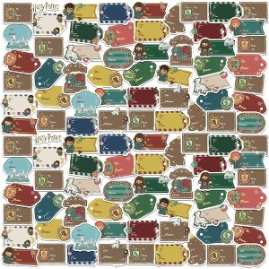Harry Potter And The Deathly Hallows Part 2 Cookie Christmas Labels 100Ct Sticker Pack Miscellaneous 100 Ct. Sticker Pack - 1 of 4