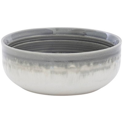 Hearth Grey Ceramic 16-Piece Dinnerware Set