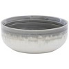 Baum Bros. 16pc Stoneware Splashed Dinnerware Ser Gray - 4 of 4