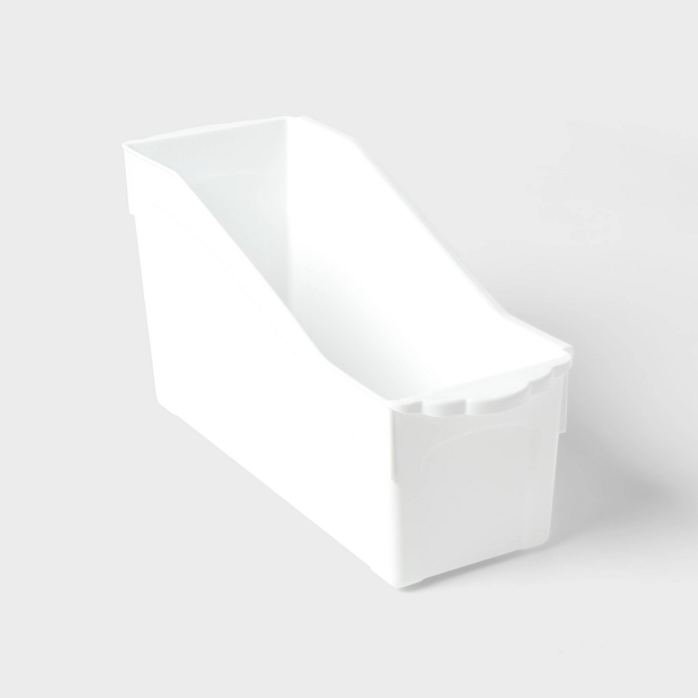 Photos - Desk Organiser Book Storage Bin White - up&up™