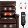 CAVINAS 350LBS Power Lift Electric Recliner with Dual Motor, Heated Massage & Infinite Positioning, Adjustable Lift Chair for Elderly - 3 of 4