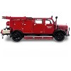 1950 Mercedes Benz TLF-15 Fire Engine Red 1/43 Diecast Model by Road Signature - 3 of 4