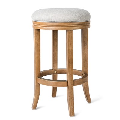 Maven Lane Eva Round Backless Swivel Kitchen Stool