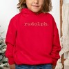 The Juniper Shop Rudolph Puff Print Toddler Graphic Hoodie - 2 of 3