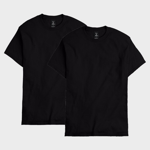Hanes Men's Premium 5pk Slim Fit Crew Neck T-shirt - Black Xl : Target