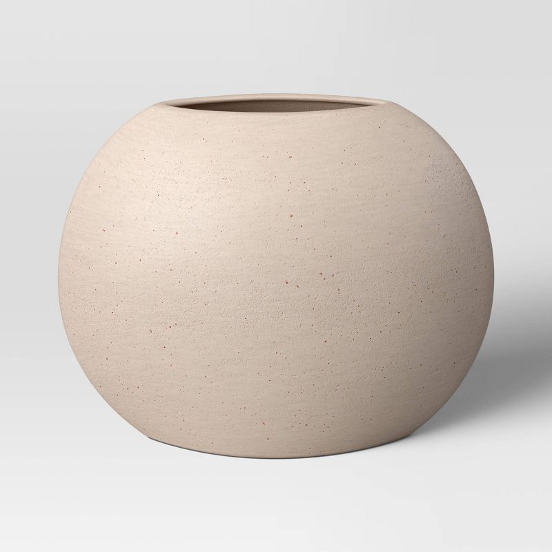 Small Ceramic Disc Vase - Threshold&#8482;, 1 of 8
