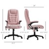NicBex Massage Office Chair with Vibration Points, Adjustable Tilt Ergonomic Chair with Armrest, Swivel Gaming Chair for Office - 2 of 4